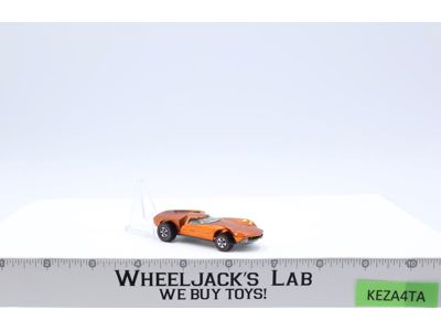 Turbofire Orange Redline Hot Wheels 1968 Mattel Vintage RL Spectraflame NICE!