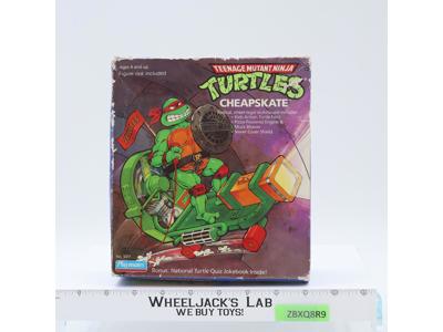 Cheapskate 100% Complete w/ Box Teenage Mutant Ninja Turtles TMNT 1988 Playmates