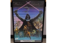 Star Wars Empire Strikes Back Poster 1980 Coca Cola 24 X 33" Boris Vallejo