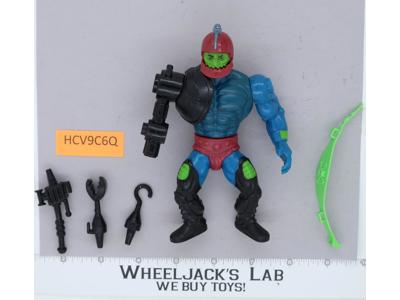 Trap Jaw 100% Complete Masters of the Universe He-Man MOTU 1983 Mattel Figure
