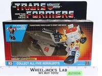 Silverbolt W/ BOX & INSERT 100% Complete 1986 G1 Transformers Hasbro Vintage