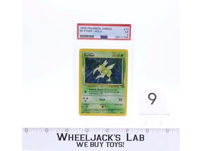 Scyther Holo 1999 Jungle Set 10/64 PSA GRADED 5 Pokemon Card