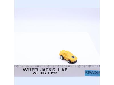 Minispy Mini Spy YELLOW Porsche Car Complete 1985 G1 Transformers Action Figure
