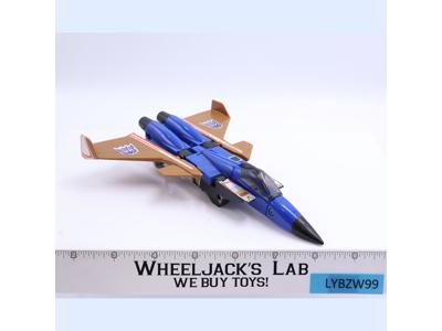 Dirge 1985 Vintage Hasbro G1 Transformers F-15 Fighter Action Figure