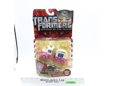 Skids & Mudflap Transformers Revenge of the Fallen 2008 Hasbro Figure NEW SEALED