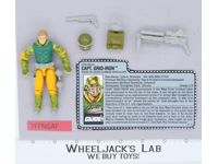 Capt. Grid-Iron V1 100% Complete G.I. Joe 1990 Hasbro Vintage Action Figure