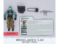 Beach Head V1 100% Complete G.I. Joe 1986 Hasbro Vintage Action Figure