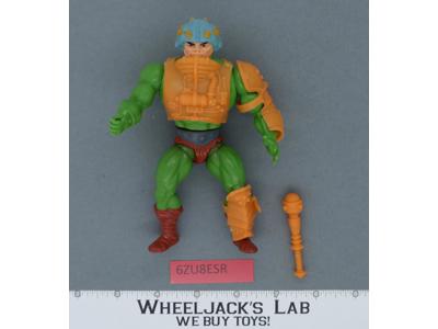 Man-At-Arms 100% Complete He-Man Masters Of The Universe MOTU 1982 Mattel Figure