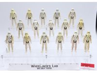 Lot of 16 Star Wars Hoth Snowtrooper Stormtroopers 1980s Kenner Action Figures