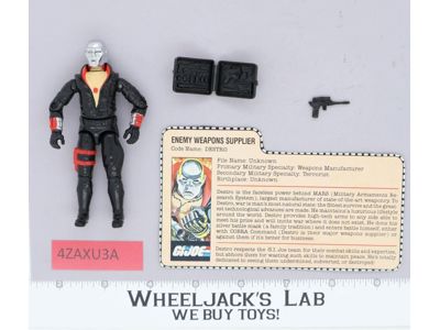 Destro V1 100% Complete G.I. Joe 1983 Hasbro Vintage Action Figure