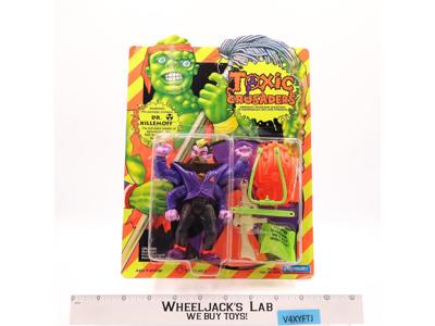 Dr. Killemoff Toxic Crusaders 1991 Playmates Action Figure NEW MOSC SEALED