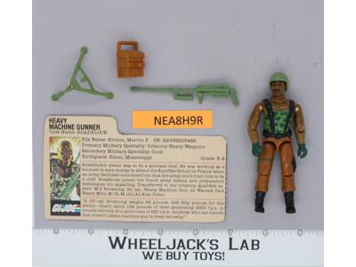 Roadblock V1 100% Complete G.I. Joe 1984 Hasbro Vintage Action Figure