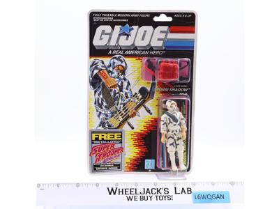 Storm Shadow GI Joe 1987 Hasbro Vintage Action Figure NEW MOSC SEALED