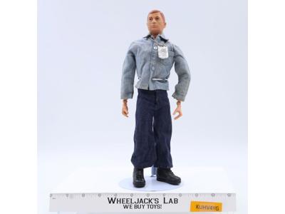 Talking Sailor Painted Head Red 12" GI Joe 1964 Hasbro Vintage w/ Clothing