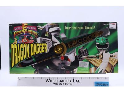 Dragon Dagger 100% Complete Power Rangers 1994 Bandai Action Figure