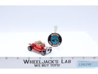 Hot Heap Red Champagne Interior 1968 Mattel Hot Wheels Redline RL w Button NICE!