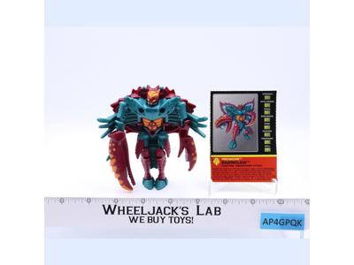 Neo Rockbuster Razorclaw 100% Complete Transformers Beast Wars 1996 Takara