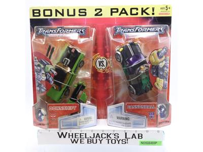 Downshift & Cannonball Transformers Universe 2007 Hasbro Bonus 2-Pack NEW SEALED