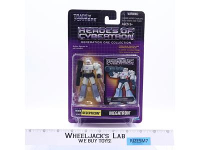 Megatron Transformers Heroes of Cybertron 2001 Hasbro Action Figure NEW SEALED
