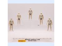 Lot of 5 Star Wars Hoth Snowtrooper Stormtroopers 1980s Kenner Action Figures