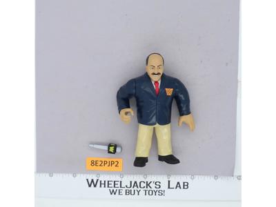 Mean Gene Okerlund WWE Retro 2022 Series 11 Mattel Wrestling Action Figure 4.5"