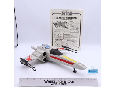 Battle Damaged X-Wing Fighter GREY 100% Complete Star Wars 1977 Kenner Vehicle