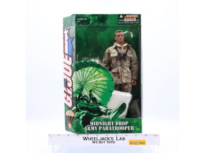Midnight Drop Army Paratrooper GI Joe 2005 Hasbro 12" Action Figure NEW SEALED