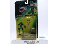 The Riddler W/Tapping Brain-Drain Helmet Batman Forever 1995 Kenner MOSC