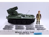 Wolverine W/Cover Girl GI Joe 1983 Hasbro Vintage Action Figure Vehicle