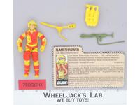 Blowtorch V1 100% Complete G.I. Joe 1984 Hasbro Vintage Action Figure