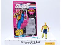 T'Jbang V1 100% Complete 12 Cardback 1992 G.I. Joe Hasbro Vintage Action Figure
