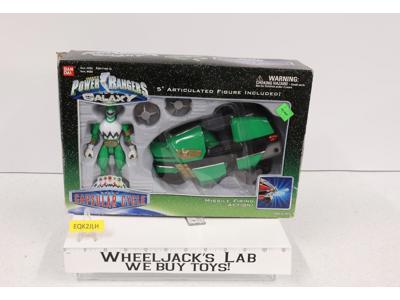 Green Capsular Cycle Complete Power Rangers Lost Galaxy 1998 Bandai Figure