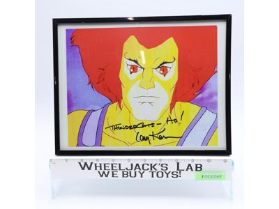 Lion-O Thundercats Larry Kenney AUTOGRAPHED Framed 8x10 Picture
