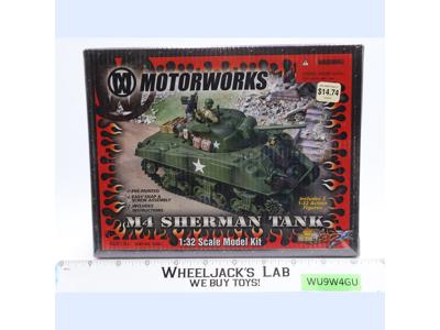 M4 Sherman Tank Motorworks Ultimate Soldier 1:32 Model Kit NEW SEALED