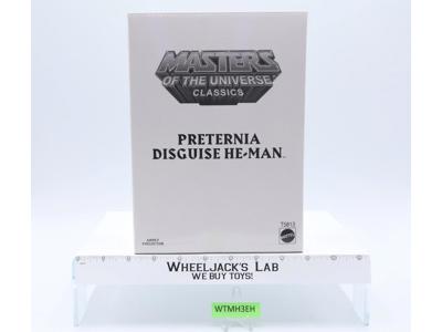 Preternia Disguise He-Man MOSC w/ Mailer He-Man MOTU Classics 2010 Mattel Figure