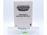 Preternia Disguise He-Man MOSC w/ Mailer He-Man MOTU Classics 2010 Mattel Figure