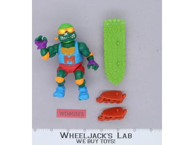 Skateboardin' Mike 100% Complete Teenage Mutant Ninja Turtles 1991 Playmates