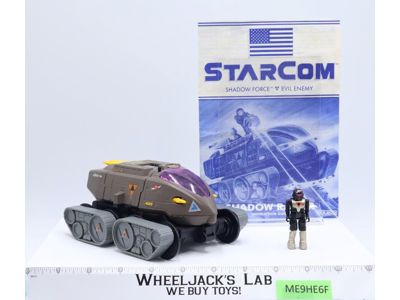 Shadow Raider WORKS 100% Complete Starcom 1986 Coleco Vintage Figure Vehicle