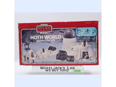 Hoth World Playsets 100% Complete MICRO COLLECTION Star Wars 1982 Kenner
