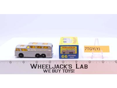 Greyhound Coach No. 66 Lesney Matchbox Series 1960's Made In England