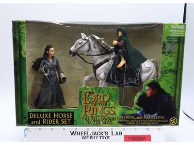 Arwen & Asfaloth W/ Frodo The Lord of the Rings 2001 ToyBiz NEW SEALED