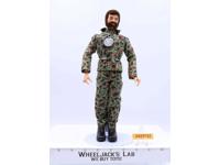 Land Adventurer Flocked Brown Hair & Beard 12" GI Joe 1970 Hasbro Action Figure