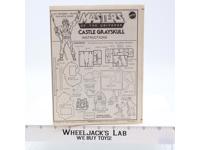 Castle Grayskull Instructions MOTU Masters Of The Universe 1981 Vintage