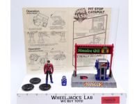 Pit Stop Catapult W/ Sly Rax MASK M.A.S.K. 1987 Kenner Action Figure