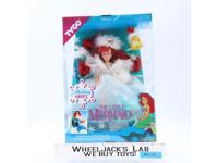Holiday Ariel W/ Flounder Ornament The Little Mermaid Disney 1991 Tyco NEW MISB