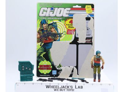 Dodger V2 100% Complete 22 Cardback G.I. Joe 1990 Hasbro Vintage Action Figure