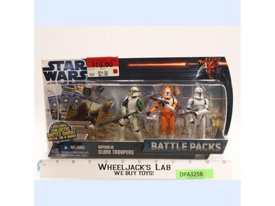 Republic Clone Troopers Star Wars Battle Packs 2011 Hasbro NEW SEALED