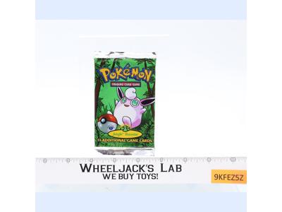 Wigglytuff 1st Edition Jungle Booster Pack Pokemon 1999 WOTC NEW SEALED
