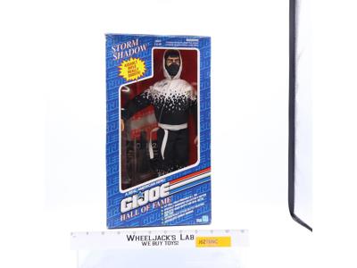 GI Joe Storm Shadow 12" Hall Of Fame 1992 Vintage Figure MISB