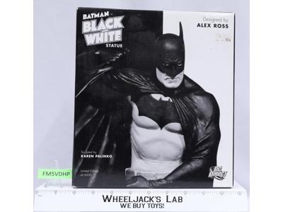 Batman Black & White Statue Alex Ross DC Direct 7" Cold-Cast Porcelain Statue